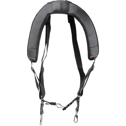 Percussion Djembe Strap with Quick Change Hook-Heavy Duty Nylon Adjustable Shoulder Padding Hand Drum Belt Accessories