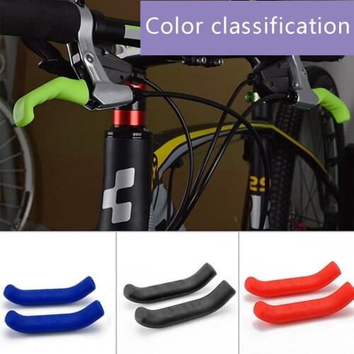 1 Pair Bicycle Brake Levers Sleeve Soft Silicone Gel Anti-Slip Brake Handle Protection Cover，Great Performance