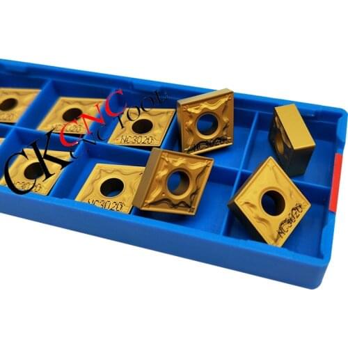 10pcs CNMG120404-HM NC3020 CNMG431 CNMG120408-HM CNMG432 NC3020 High quality CNC lathe for Steel processing