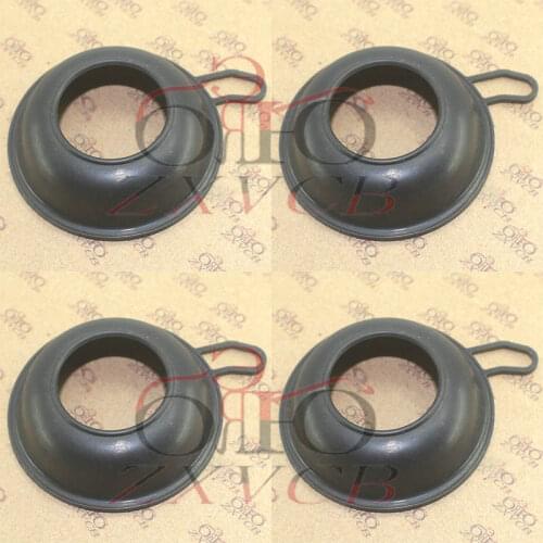 4 pcs for CBR600 CBR 600 F CBR600F 1991-1994 Motorcycle carburetor repair plunger diaphragm rubber