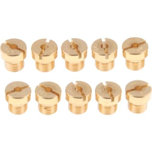 5 Pair Main Jet Motorcycle Carburetor Parts Easy Installation