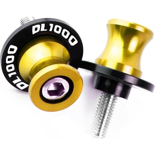 Motorcycle Accessories CNC Aluminum M8 Swingarm Spools Slider Stand Screws FOR SUZUKI DL1000 V-STROM DL-1000 2002-2016 2015 2014