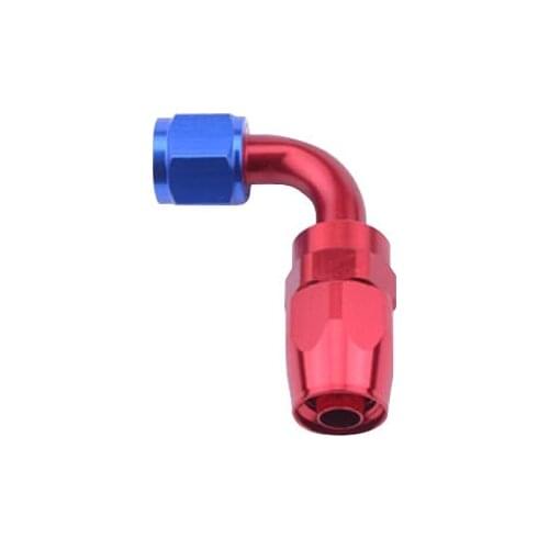Aluminum An 4 An4 90 Degree Swivel Oil Hose End Fitting Adapter High Quqlity