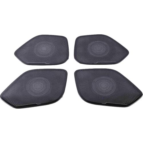 For Peugeot 2008 2020 Car accessories front column roof horn hood speaker cover sound decorative frame sequins