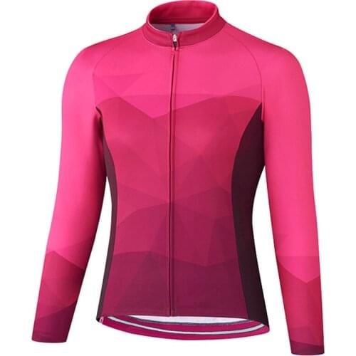 Outdoor Long Jersey Sleeve Breathable Cycling Mtb Shirt Wear Bicycle MX Road Ciclismo Downhill Wear Mountain Bike Downhill Girl