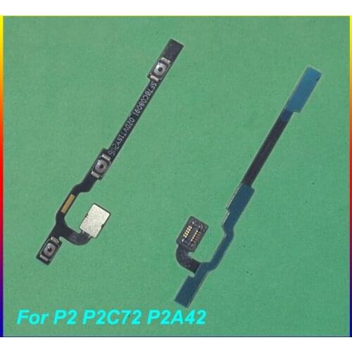 HAOYUAN.P.W Side Power Volume Button Flex Cable Replacement Repair Part For Lenovo VIBE P2 P2C72 P2A42+Tracking No