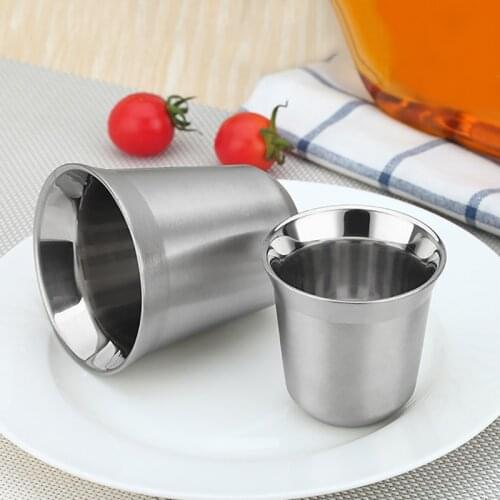 Stainless Steel Coffee Nescafe Double Wall Thermo Capsule Coffee Cup Coffee Mug Nespresso Cups Espresso Cup Garrafa Termica
