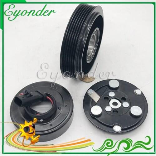 AC A/C Air Conditioning Compressor Magnetic Clutch Assembly Pulley Repair Kit for Dodge Durango Dakota Ram 1500 2500 3500 Pickup