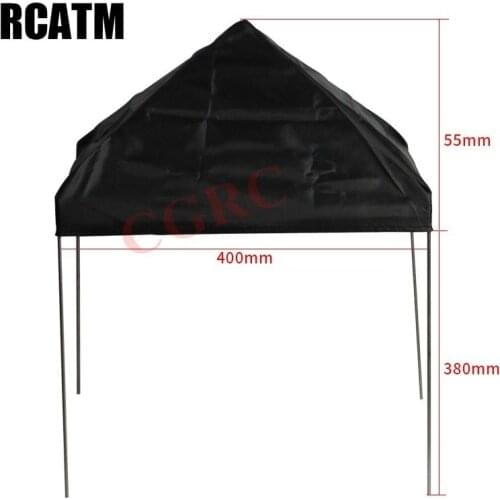 Mini Metal Bracket Canopy Shade Tent For 1/10 RC Crawler Car TRX4 Axial Scx10 Drifting RC Car Tamiya Yokomo HPI YD-2