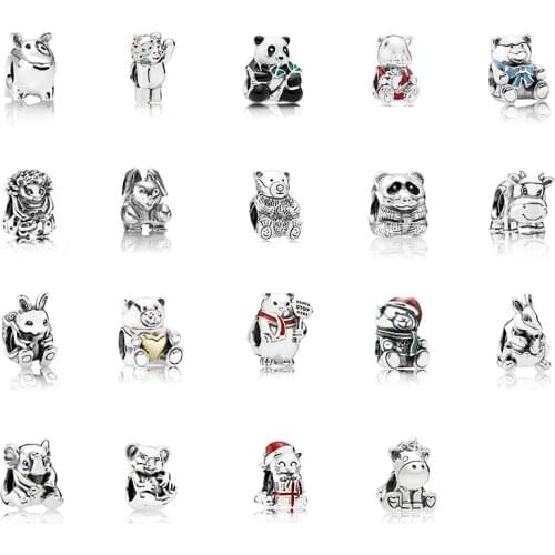 Fashionable New Popular Hot-selling 925 Sterling Silver Charms, Personalized Diy Original Jewelry For Romantic Gifts Ladies