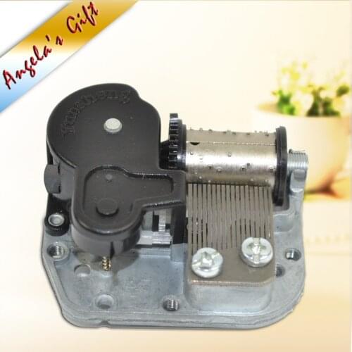 DIY music box mechanism 18 Note wind up clockwork musical box movement christmas gifts free shipping Angelas gifts