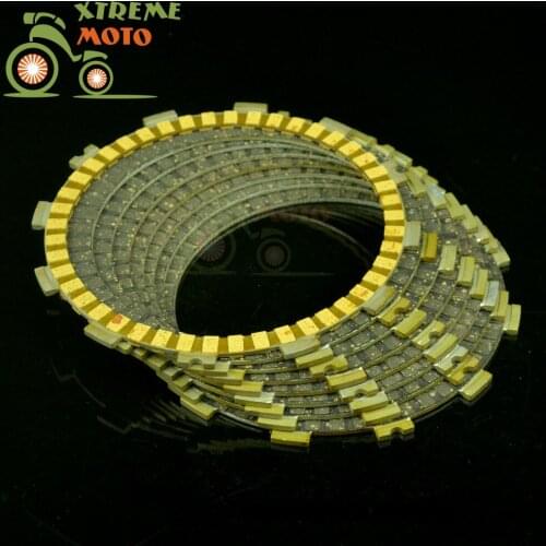 Motorcycle Clutch Disc Friction Plates Set 8pcs for SUZUKI LTZ400 2003-2004 LTZ400Z 2004 LTZ400Z 2012-2014 2012 2013 2014