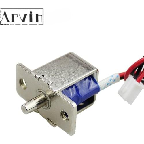 Small electromagnet lock DC12V0.5A electric bolt lock Concealed electronic door lock Access control small electric lock