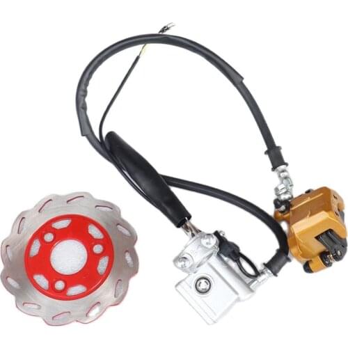 Front Disc Brake Caliper Adaptor Hydraulic System with brake disc for Honda Monkey z50 bike z50R