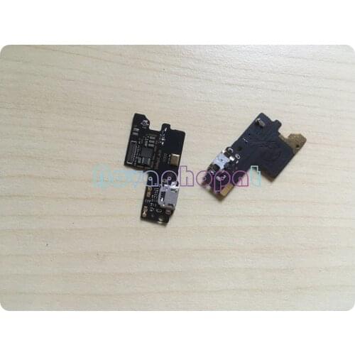 Novaphopat S1 S1a40 Charger Port For Lenovo Vibe S1c50 USB Dock Charging Connector MIC Microphone Flex Cable Board +tracking