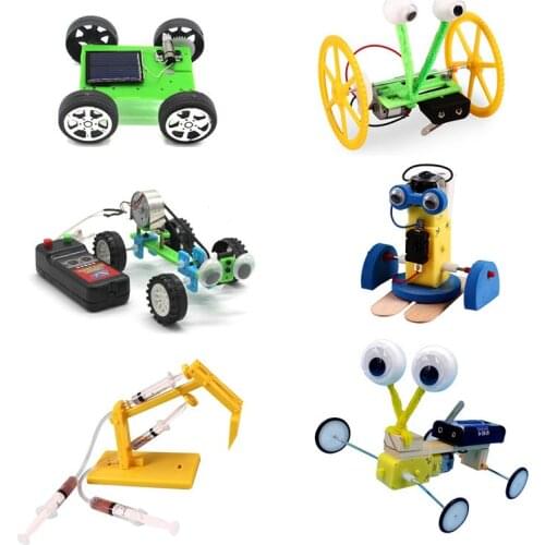 Science Kits DIY STEM Kids Science Assembly Building Engineering Educational Robot Learning Kits for Kids STEM Science Projects