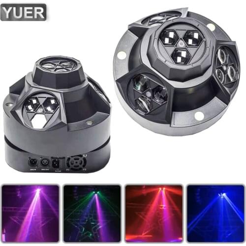 12X15W LED Cree RGBW 4IN1 Bee Eye Strobe RGB Laser Light DMX512 Music Control DJ Disco Stage Party Prom Outdoor Indoor Bar Club