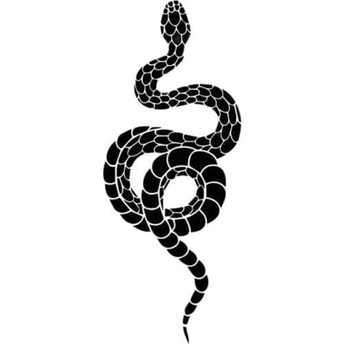 Horrible Snake Auto Accessories Bumper Vehicle with Waterproof Decorative Creative Decorative Car Sticker Vinyl Decal