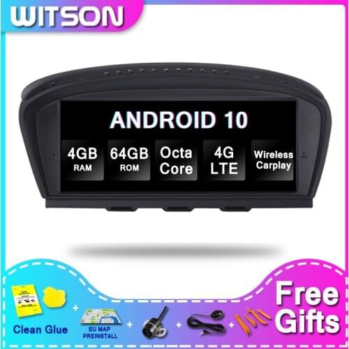 WITSON BMW BIG SCREEN Android 10.0 For BMW 3 Series E90 BMW 5 Series E60 2005-2009 CCC 4G RAM 64GB ROM CAR RADIO