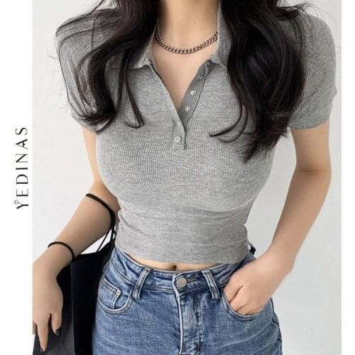 Yedinas Women's Plain T-shirts