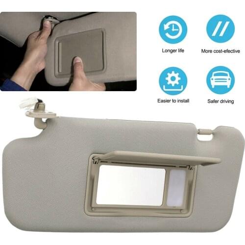 For Nissan Murano 2009-2014 1pc Car Auto Sunvisor Driver Side Left Front 96401-1AA1B DIY Moulding Parts