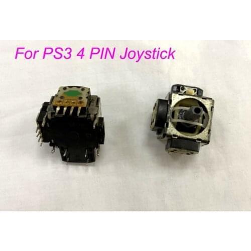 100PCS 3D Analog Joystick Stick 4pin Sensor Module Potentiometer for Playstation 3 PS3 Controller Repair Parts
