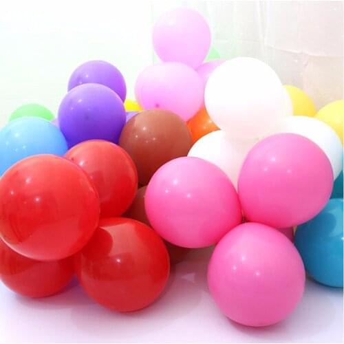 20pc 10 Inch Thick 2.2 g latex Ballons Birthday Wedding Decorations Balloons Pink White Purple Globos Party supplies Wholesale