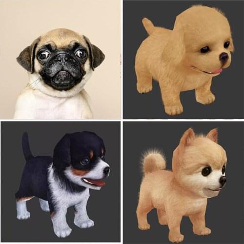 Animal Dog 5D DIY Diamond Embroidery Painting Full Square Drill Home Decoration Mosaic Full Round Cross Stitch