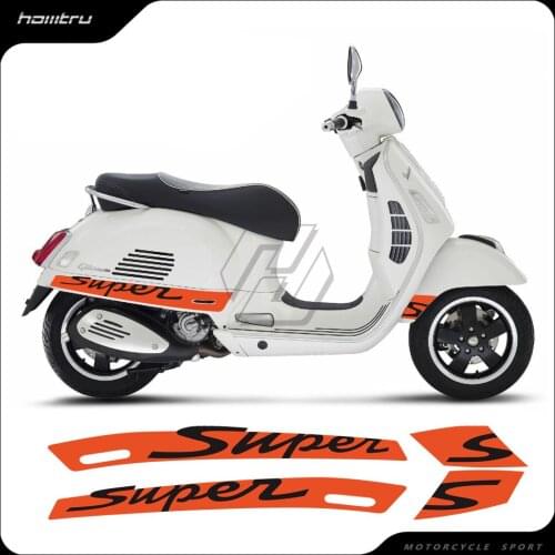 Motorcycle Decal Case for Vespa GTS 300 GTS300 Sport Super Sticker