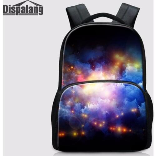 Dispalang Watercolor Laptop Backpack Customized School Bag For Teenager Girls Children Bookbag Cool Colorful Bagpack Rucksack