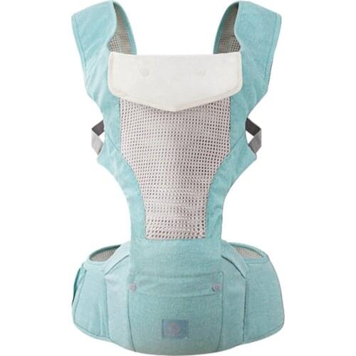 Ergonomic Baby Carrier Infant Front Facing Backpack Hipseat Saddle Baby Should Carrier Adjustable Travel Wrap Sling