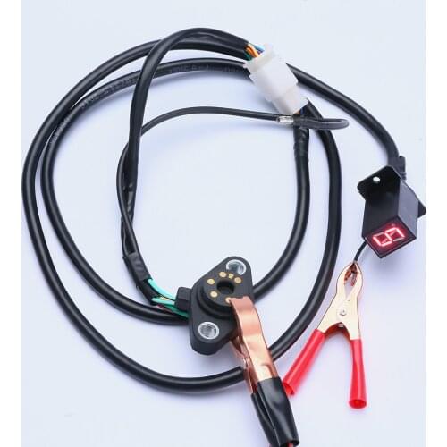 Gear indicator Gear Position Sensor Wiring Wire Neutral Safety Switch for CBF190R CB190X CB190R