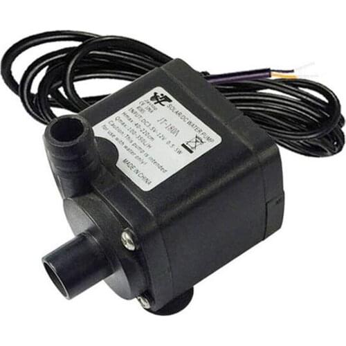 JT-180A DC USB 5-24V Mini Brushless Water Pumps Amphibious 0.5A 6W Submersible Pump