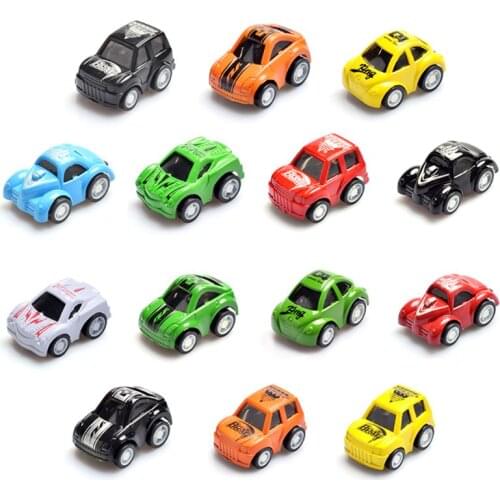 Mini Pull Back Let Go Fast Racing Car Racer Vehicles for Kids Children Gift B36E