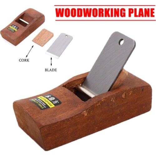 Newest 1PC Mini Woodworking Plane Tool DIY Wood Planer Carpenter Woodcraft Hand Tool Bottom Edge Wood Flatbed Planer Trimming