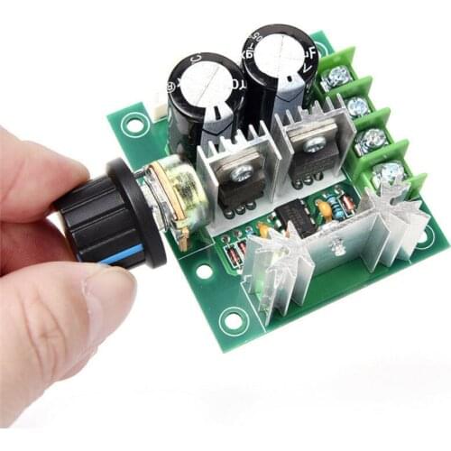 NEW 12V-40V 10A DC Motor Speed Controller PWM Variable Speed Regulator Governor Switch CCMHCN With Speed Control Knob