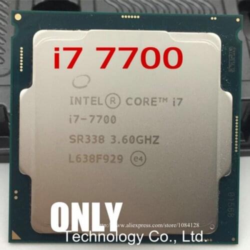 Intel Core i7-7700 i7 7700 3.6 GHz Quad-Core Eight-Thread CPU Processor 8M 65W LGA 1151