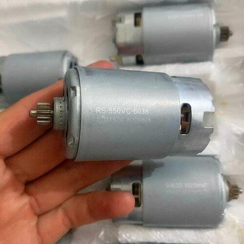 RS-550VC-6038 Electric Motor with High-speed, Strong Magnetic and High Torque. for Bosch GSR 14.4-2-li PSR14.4li-2 2 609 199 253