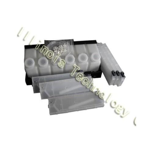 Roland Bulk Ink System--6 Bottles, 6 Cartridges