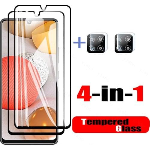 Glass on The for Samsung Galaxy Samsung Galaxy A42 42a 5g 2021 Screen Protectors on Galaxy A 42 A425g Camera Lens Tempered Glass
