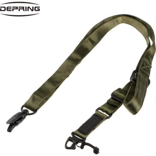 Tactical Rifle Gun Sling Strap Multi-function Sling System Shooting Belt Bungee Belt Military Outdoor Shooting Hunting Accessory