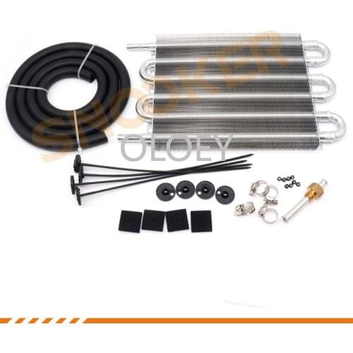 Universal 6-row car gearbox mounting type radiator radiator car radiator oil-cooled oil radiator thermostat
