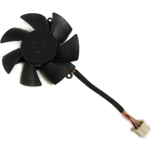 5010 45mm FS1250-S2053A 3pin 3Lines 0.19A Graphics Cards Fan For Gigabyte Cards Cooling