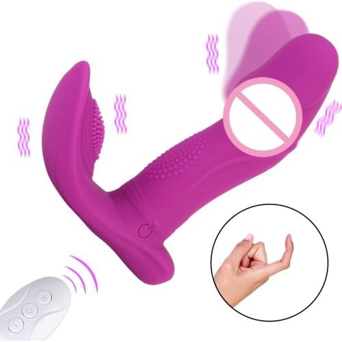 7+1 Modes Remote Control Vibrator Anal Plug Sex Toys for Women Wearable Panties Swing Dildo Clitoris Stimulator