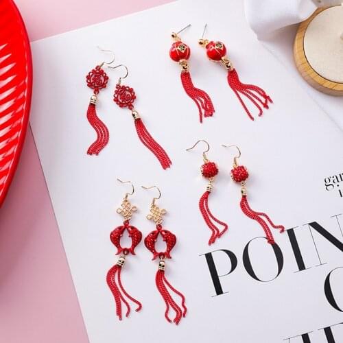 Этнические серьги YWUULI China At AliExpress