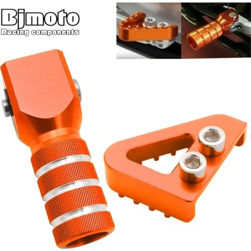 Motorcycle Billet Rear Brake Pedal Step Tips & Gear Shifter Lever Tip For 690 SMC SUPERMOTOR ENDURO 950 ADVENTURE