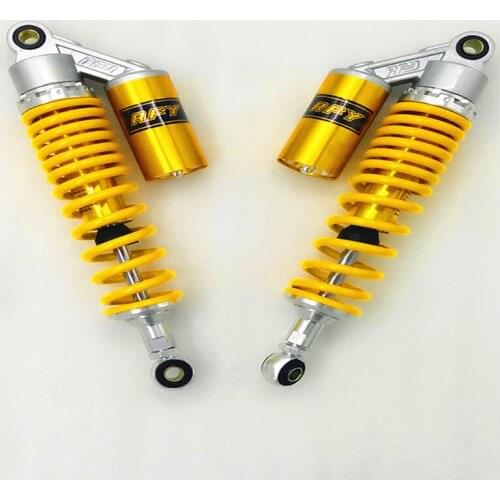 360mm 8mm spring Motorcycle Shock Absorbers for Honda VT500 CB1300 MT250 Yamaha XT500 Suzuki VX800 KAWASAKI ZRX1200 Black gold
