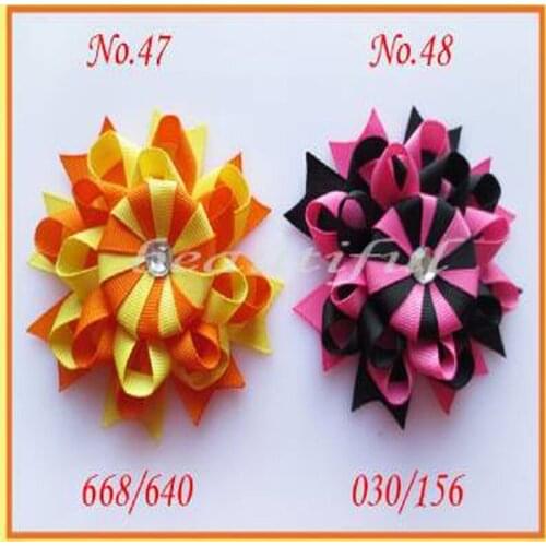50 BLESSING Good Girl Boutique Modern Style G- Birds Nest Hair Bow Clip 98 No. Hand Customize Hair Accessories Free Shipping