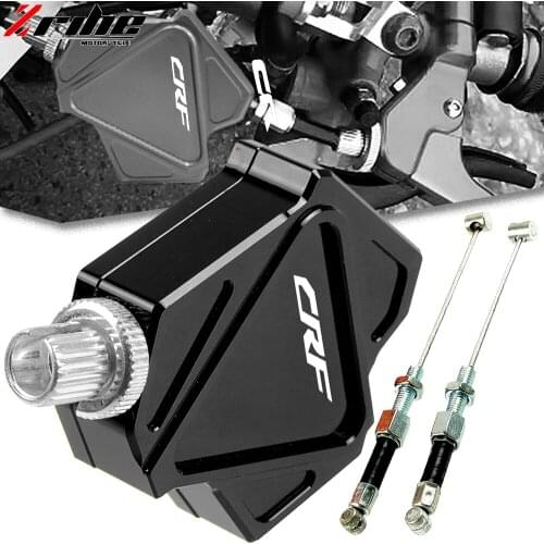 Motorcycle CNC Aluminum Stunt Clutch Lever Easy Pull Cable System For HONDA CRF 150 230 250 450 1000 R RX X F L M RALLY L