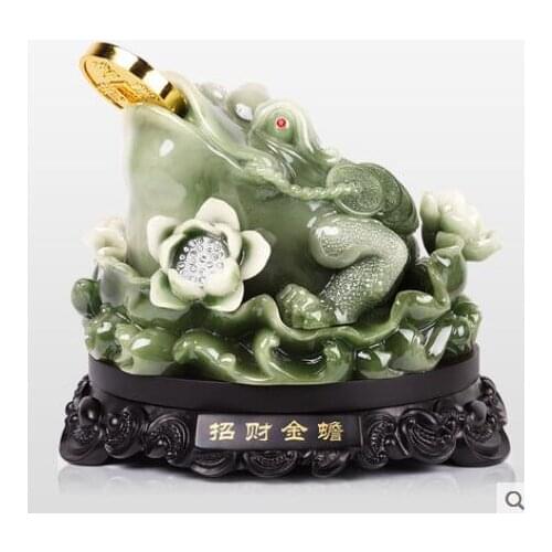 A Animal three foot cicada large business shop Toad toad lucky feng shui ornaments shop opened the living room office desktop